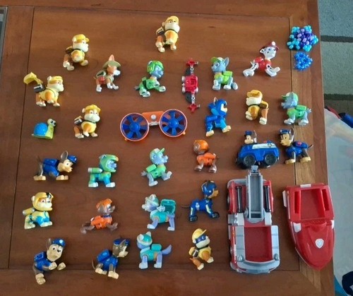 Paw patrol tracker figure lot - paw,
