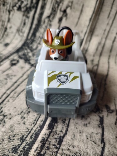 Paw patrol tracker figure and
